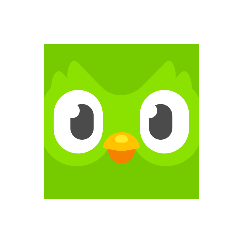 New Logo for Duolingo done In-house