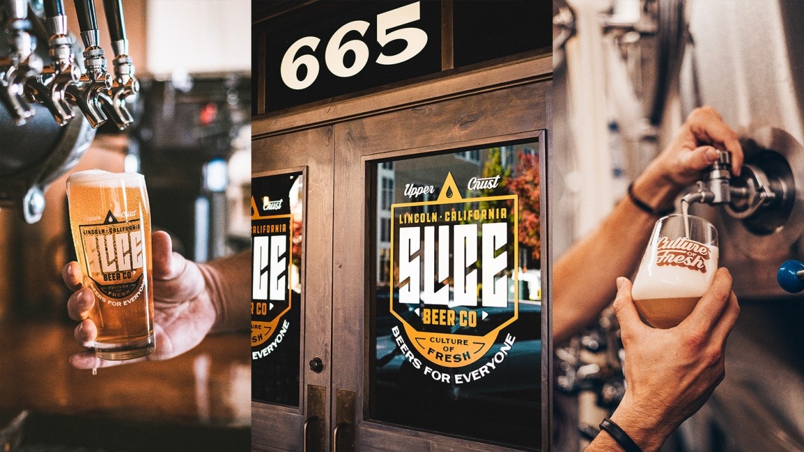 New Logo and Identity for Slice Beer Co by Brethren Design Co
