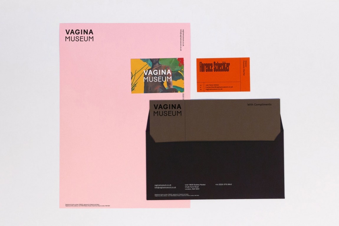 New Logo and Identity for Vagina Museum by Passport