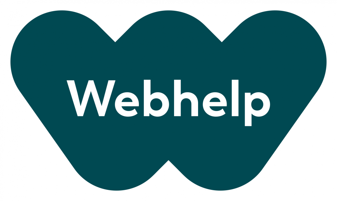 Webhelp大胆而富有表现力的品牌识别系统SIS设计，新标志设计
