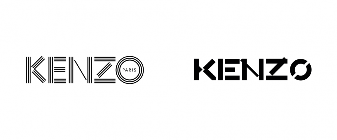 Kenzo英文字体logo设计