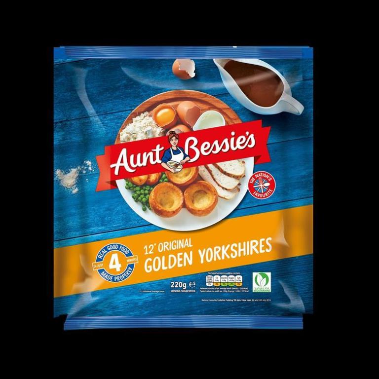 Aunt Bessie食品logo設計升級，產品包裝設計