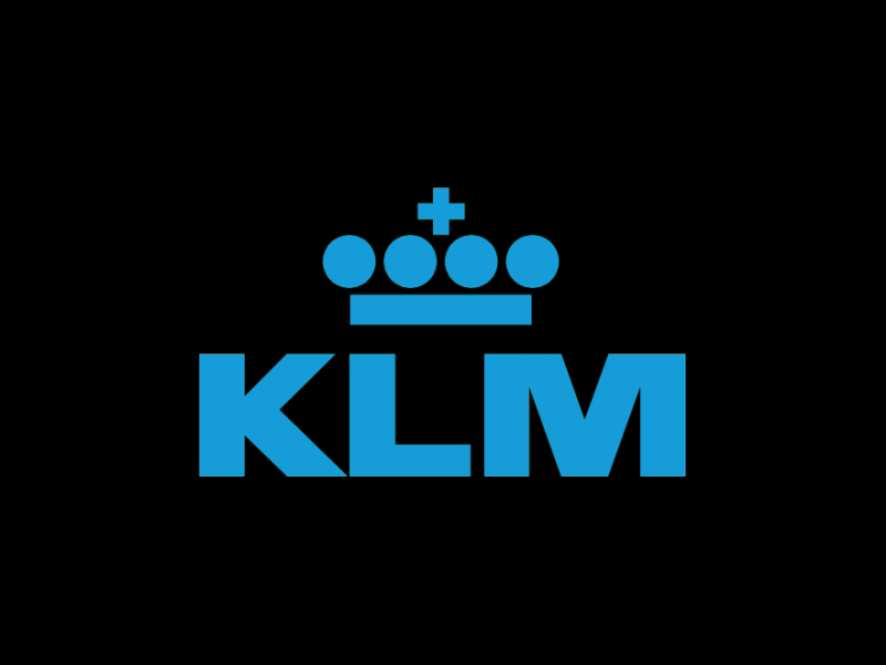 KLM荷兰皇家航空logo设计