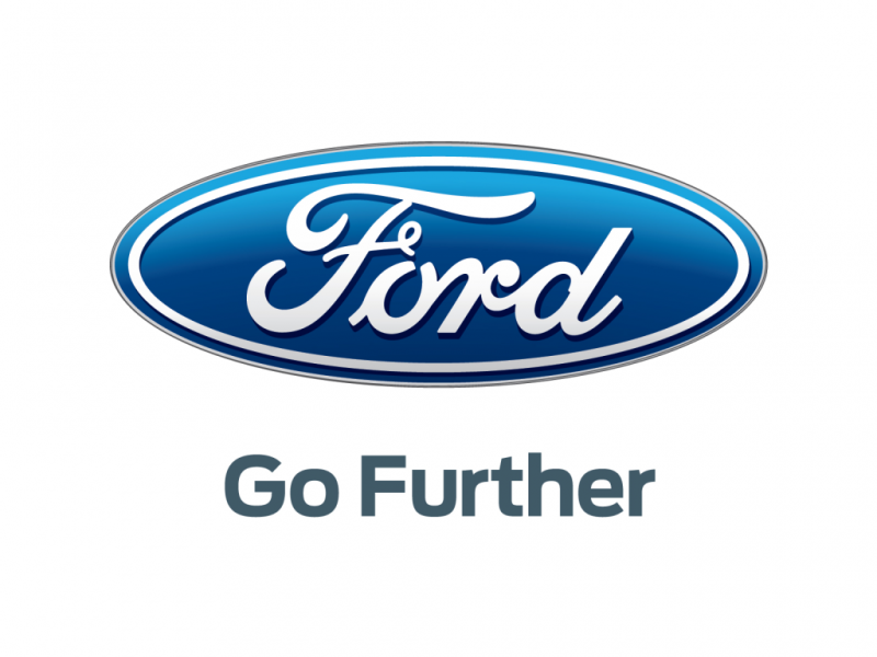 Ford logo and slogan