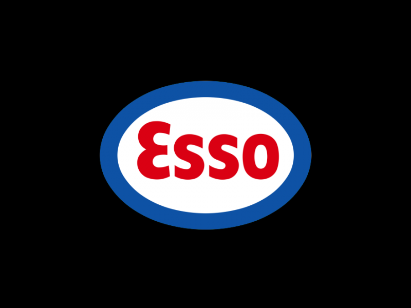 Esso埃索石油logo设计