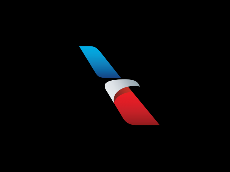 American Airlines logo设计