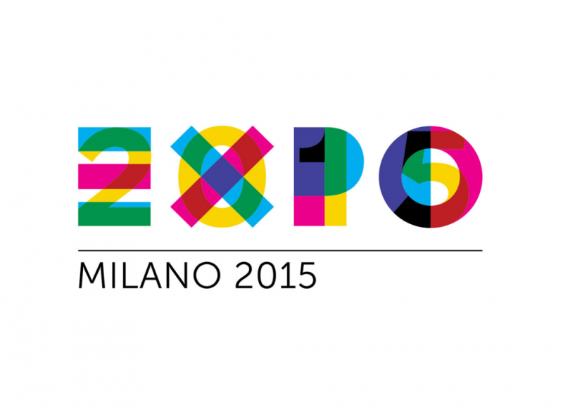 Expo 2015 Milan logo by Andrea Puppa
