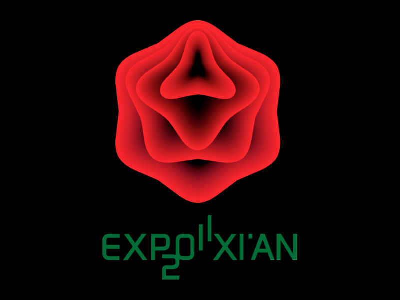 Xi-an Expo 2011 logo and word
