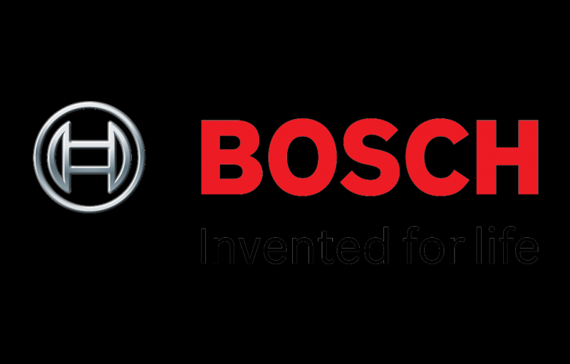 Bosch logo and slogan