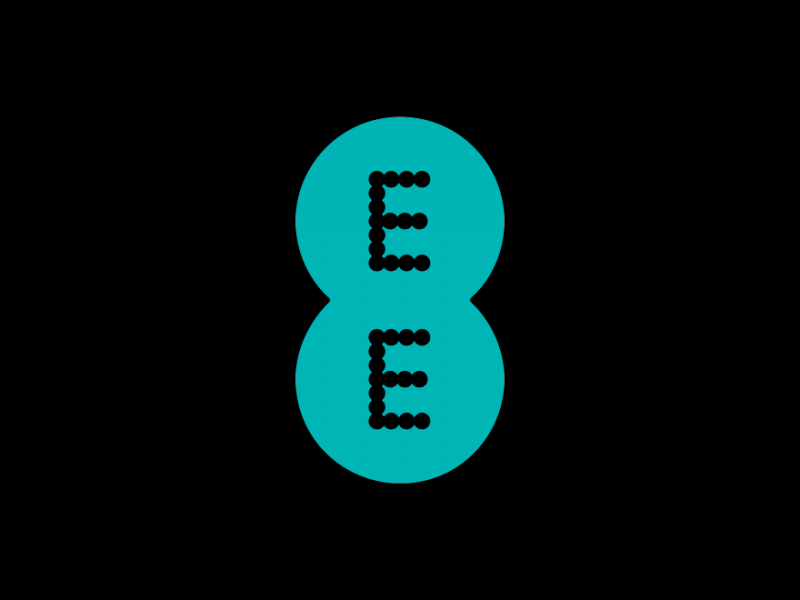 EE移动网络运营商和互联网服务提供商logo设计