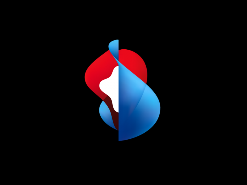 Swisscom瑞士电信标志logo设计