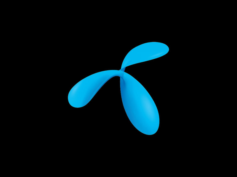挪威Telenor移动电信公司logo设计