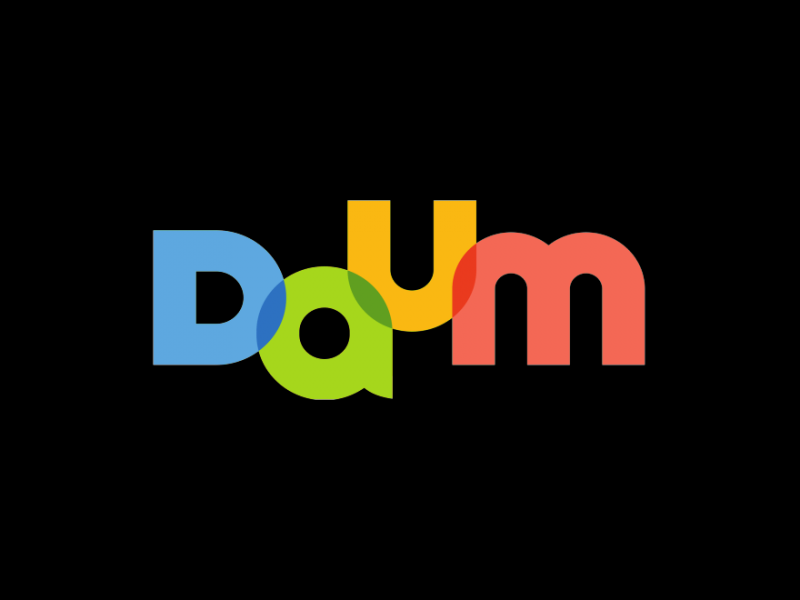 韩国Daum门户网站logo设计
