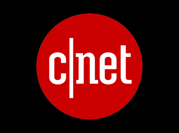 The original Cnet logo by Pentagram