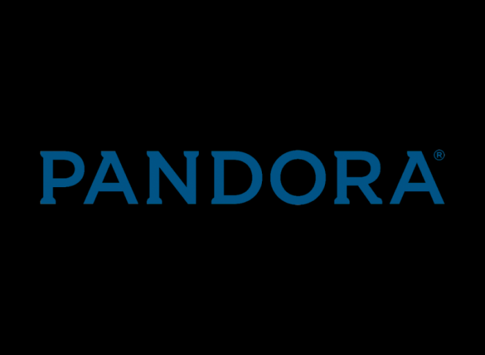 Pandora logo wordmark