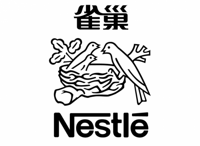Nestle logo Chinese