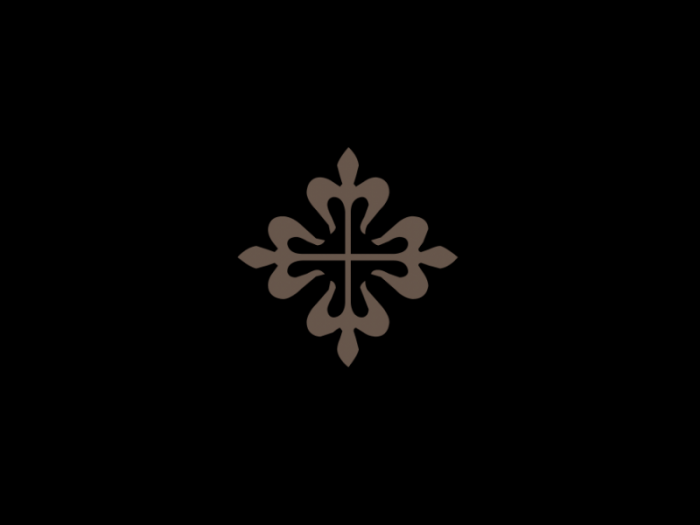 瑞士奢侈手表Patek Philippe百达翡丽logo设计