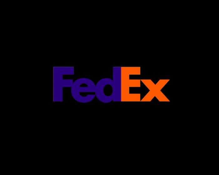 FedEx联邦快递运输logo设计