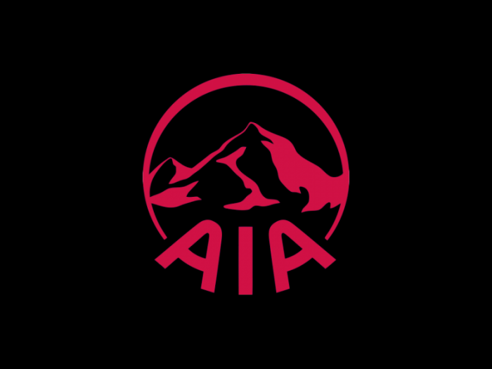 香港AIA友邦保险logo设计