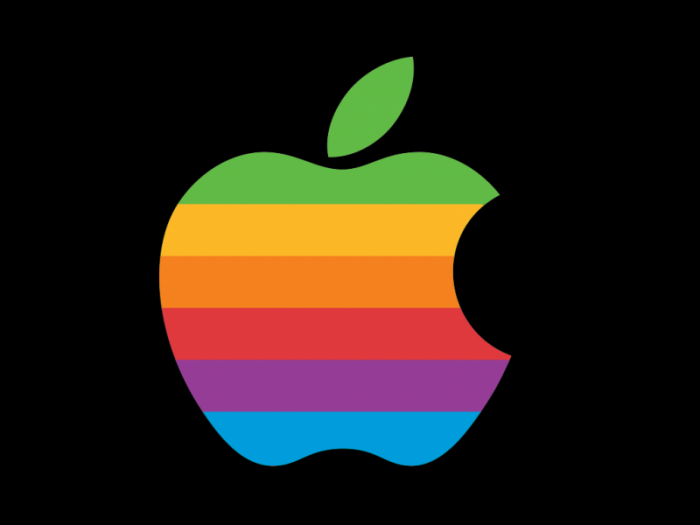 Apple Logo rainbow
