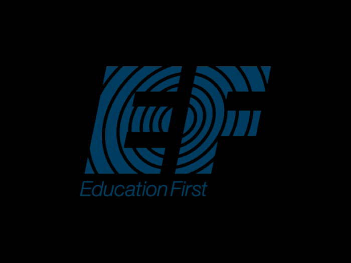 EF logo and wordmark