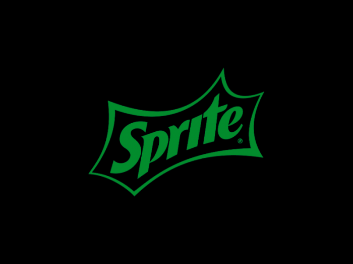 Sprite雪碧软饮料logo设计