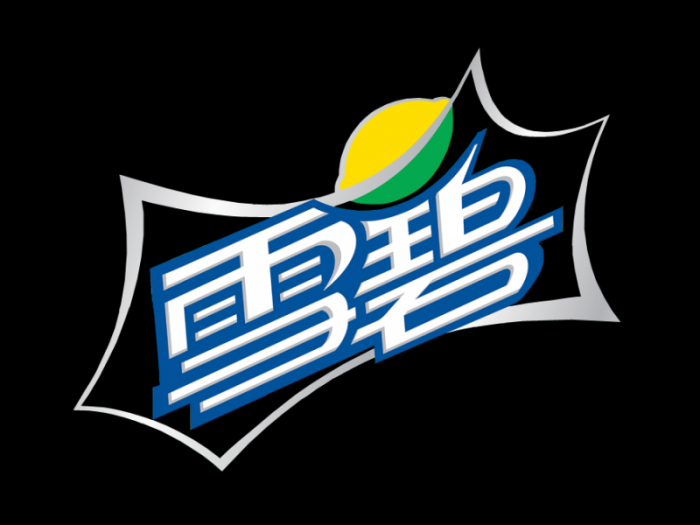 Sprite logo Chinese