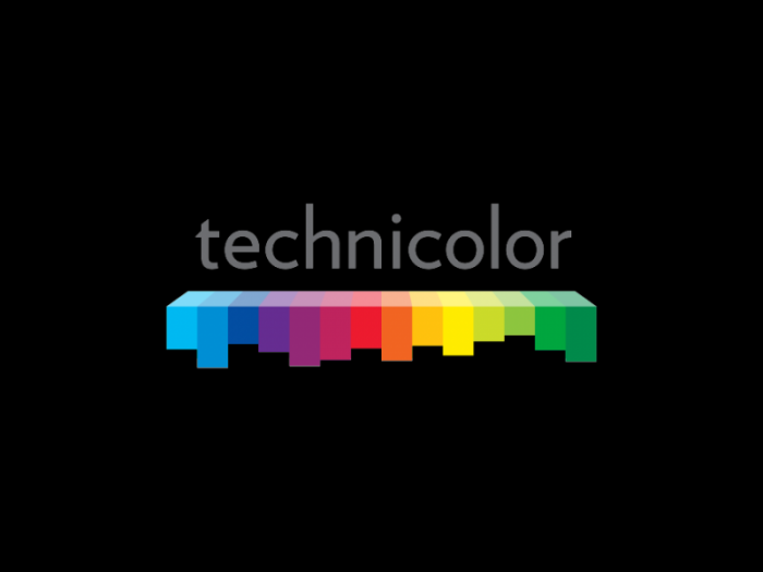 Technicolor媒体娱乐技术提供商logo设计
