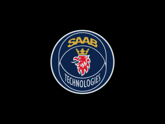 瑞典Saab萨博航空航天和国防公司logo设计