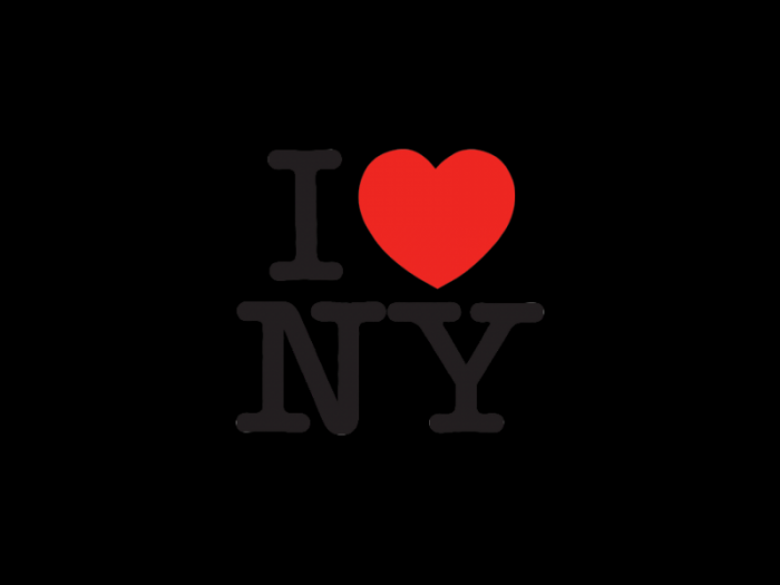 我爱纽约I ♥ NY纽约旅游logo设计