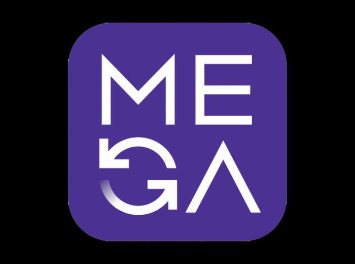 The current official Mega logo