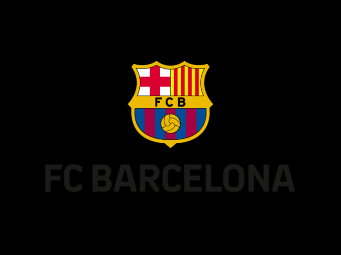 巴塞罗那队FC Barcelona标志logo设计