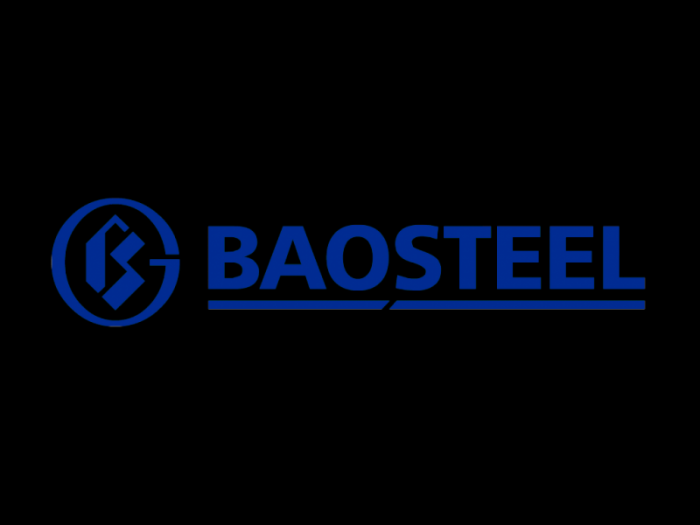 Baosteel logo blue