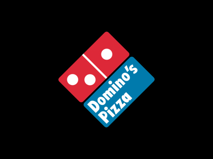 Dominos pizza logo old