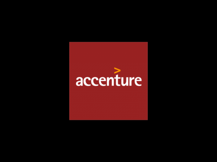 Accenture埃森哲咨询公司logo设计