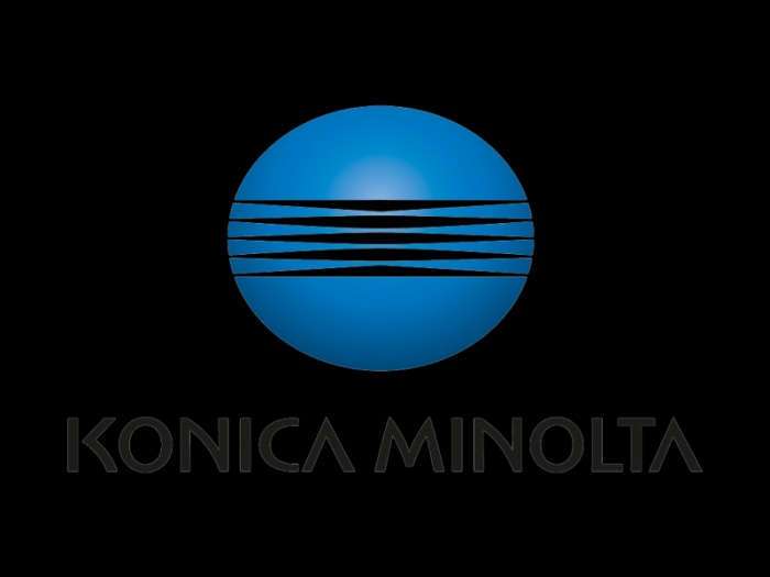 Konica Minolta logo and wordmark