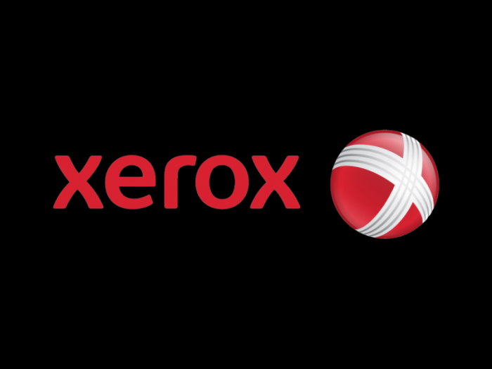 Xerox logo wordmark