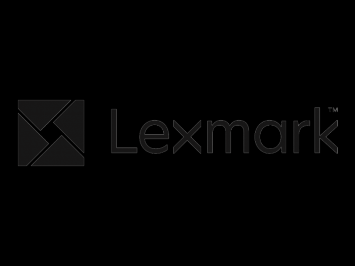 Lexmark logo 2015 Black