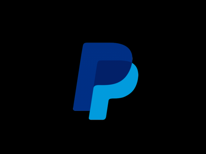 Paypal国际电子商务支付logo设计