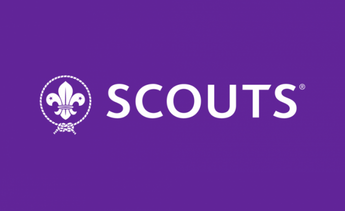 World Organization of the Scout Movement logo white