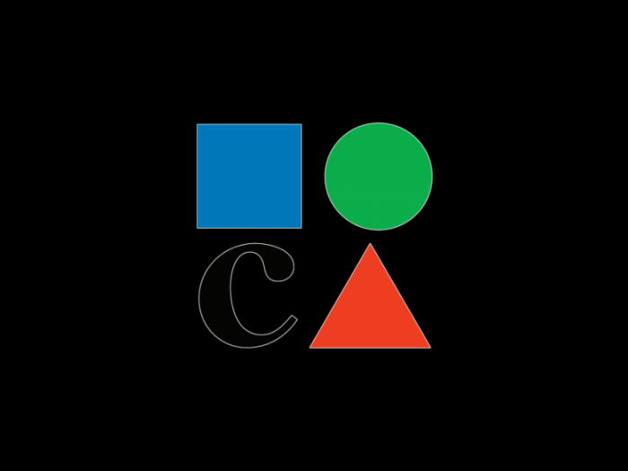 洛杉矶MOCA当代艺术博物馆logo设计