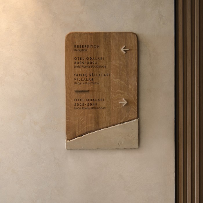 Six Senses Kaplankaya,六感酒店标识设计 © Federation