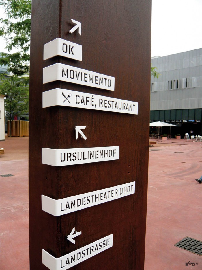 林茨OK当代艺术中心EGD环境指示系统设计
