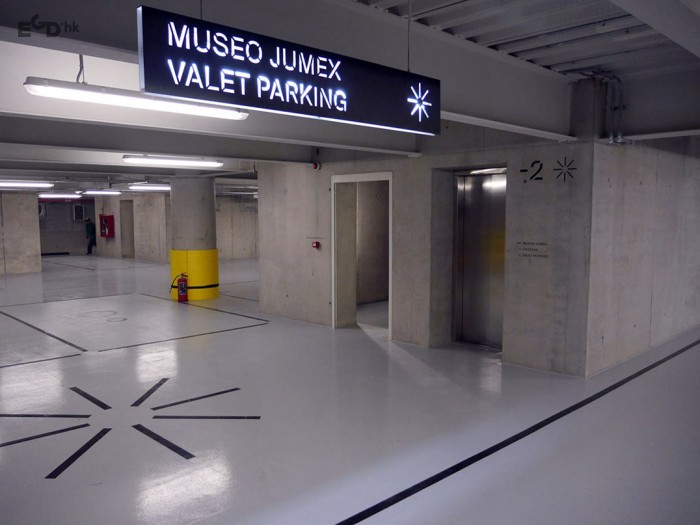 museo jumex博物馆环境指示设计