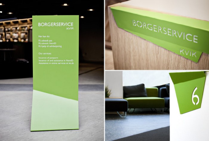 哥本哈根市Borgerservice 服务中心环境指示系统设计