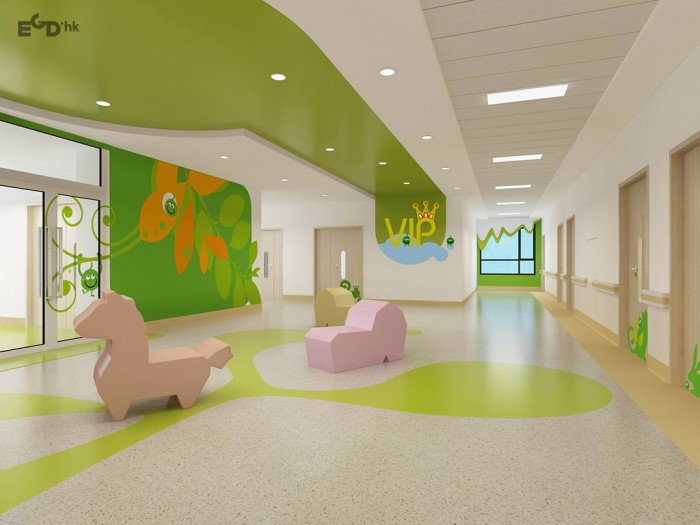 金山儿童疾病防治中心医院环境艺术环境图形设计及导视系统设计