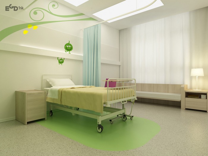 金山儿童疾病防治中心医院环境艺术环境图形设计及导视系统设计