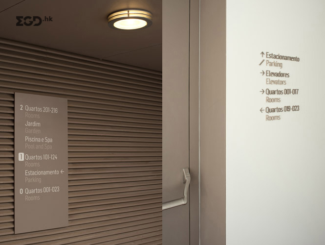 法鲁·帕拉西奥厄斯多伊望厦宾馆酒店导视系统设计 © FBA.