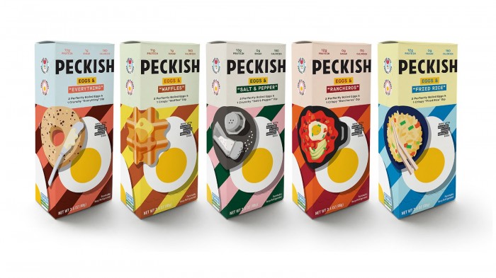 PECKISH天然有机放养鸡蛋包装盒设计