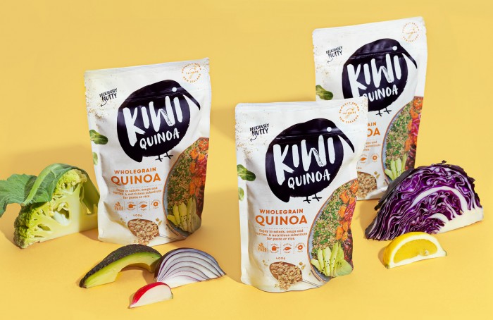 Kiwi Quinoa健康食物包装设计